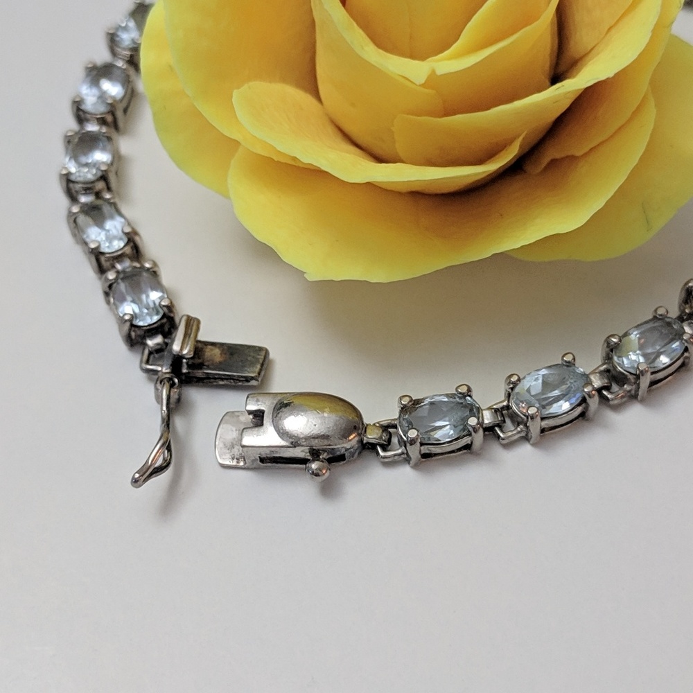 Sterling Silver Tennis Bracelet